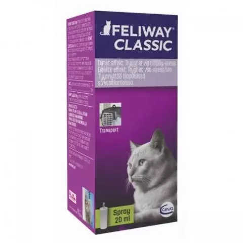 Feliway Classic Spray 20 ml | Berolig din på farten -