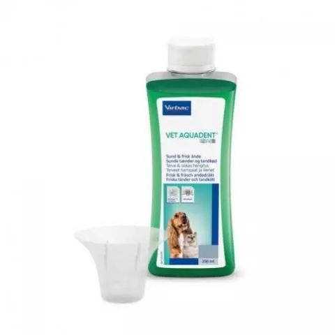 Vet Aquadent Anti-plak 250 ml | Mod plak og tandsten ved hunde og katte - MyVetShop