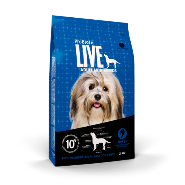 ProBiotic LIVE Mini Breed Adult Kalkun 2kg