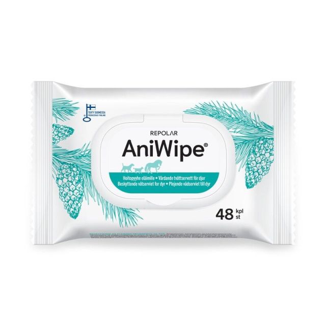 AniWipe 48 stk. - rense wipes