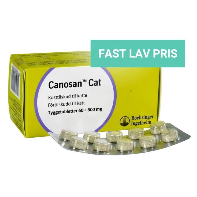 Canosan Tabletter til kat 60 stk