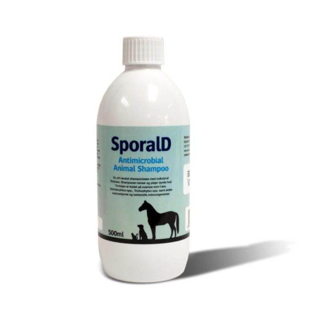 SporalD Antimicrobial Animal Shampoo 500 ml