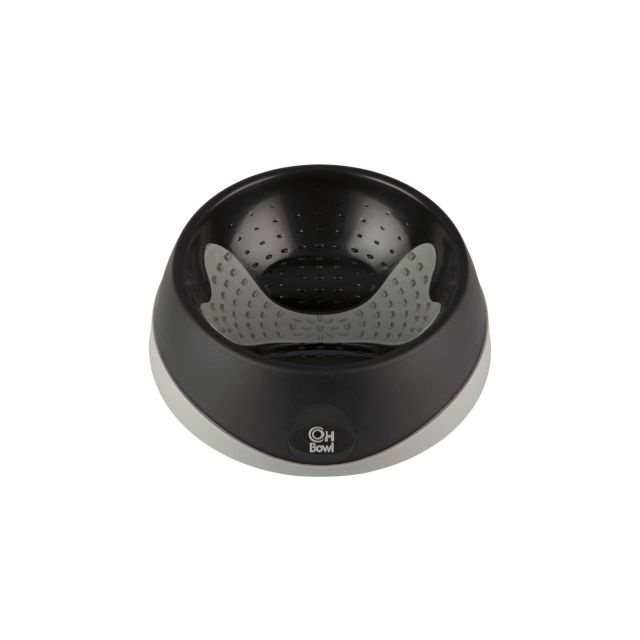LickiMat OH Bowl, hund, sort Ø27 cm