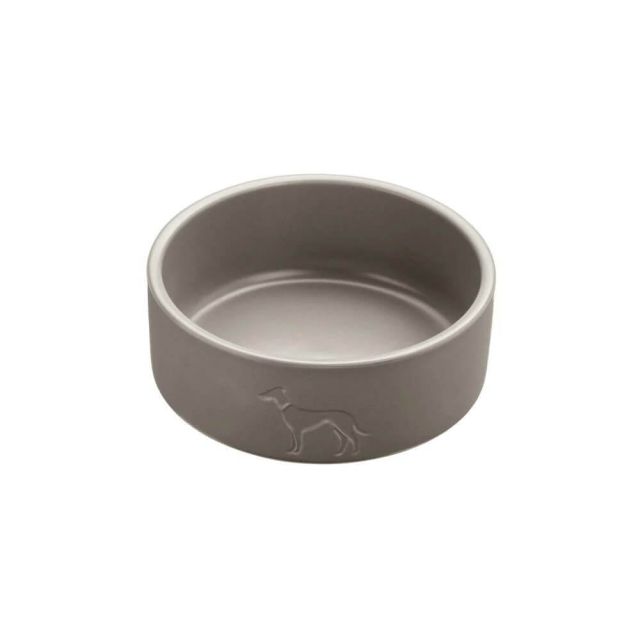 Hunter Hundeskål i keramik, Osby - taupe 350ML