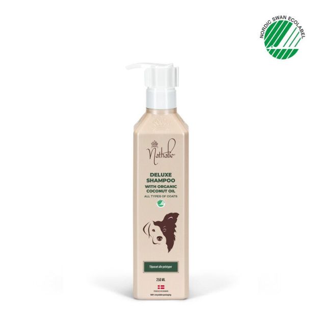 Nathalie Deluxe Shampoo til hunde 250ml