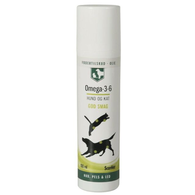 Scanvet Omega-3-6 olie 100 ml