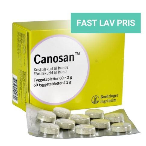 Canosan Tabletter til hund 60 stk
