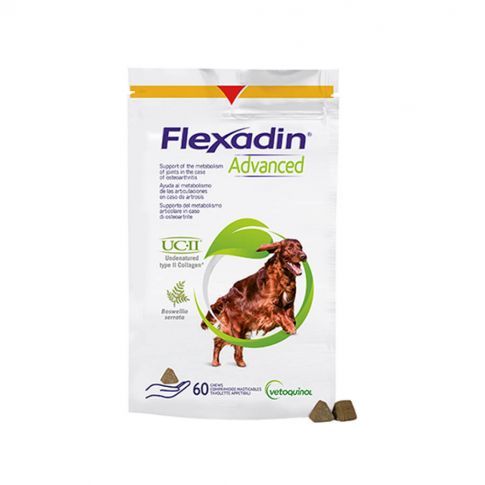 Flexadin Advanced UCII til hund 60 stk