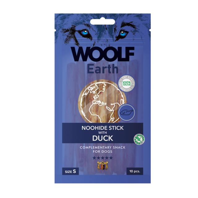 Woolf Earth Noohide sticks Duck S 10stk