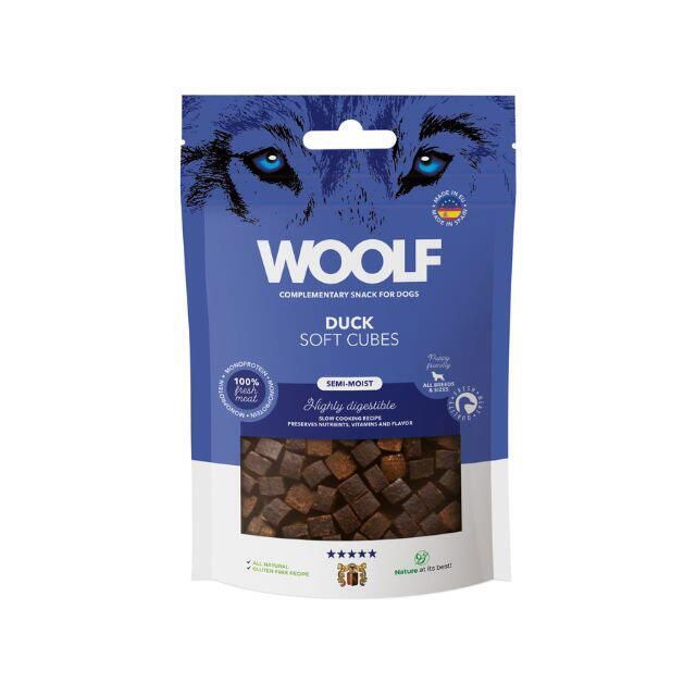Woolf Soft Cubes Duck 100g