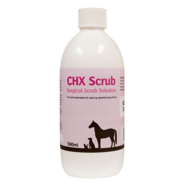 CHX Scrub klorhexidinsæbe 4%, 500ml