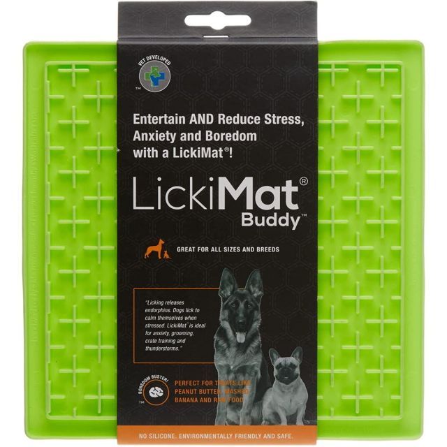 Lickimat Buddy Grøn 20 cm