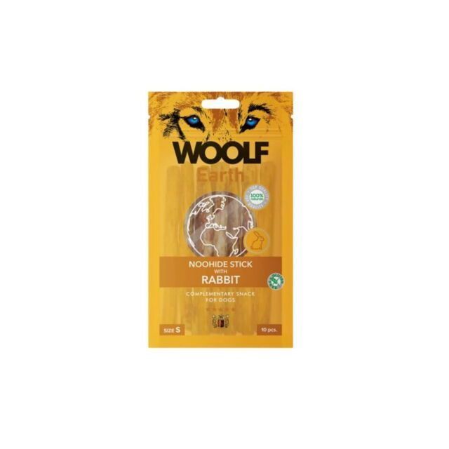 Woolf Earth Noohide sticks rabbit S 10stk