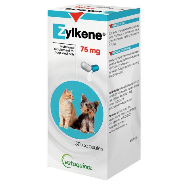 Zylkene 75 mg til lille hund og kat